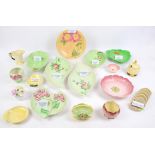 Collection of Carlton Ware, mainly salad ware to include to include Wild Rose, Hydrangea,