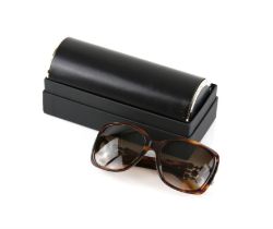 Bvlgari tortoiseshell over sized sunglasses,with diamante and paste set to top of the arms,