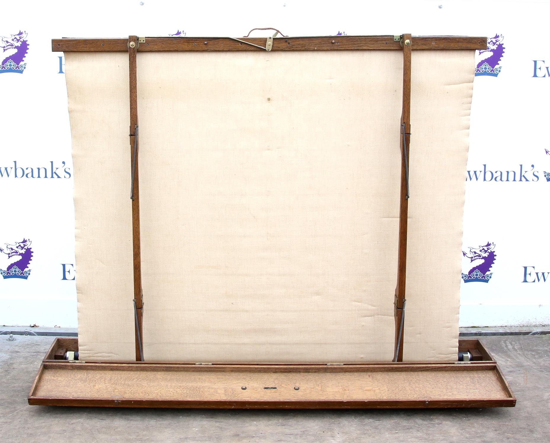 Vintage Ensign pop up projector Auto-Screen, 101 x 131 - Image 3 of 6