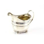 Georgian silver sauce/cream jug, 6.5 ounces, London 1810