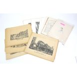 Collection of various 19th century and other framed and unframed prints (qty)