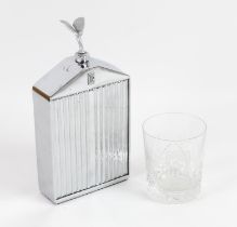 Rolls-Royce bundle- one crystal whiskey glass, one ceramic mug and one 'Friendly Burlington Arcade