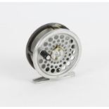 Hardy Marquis No 4 trout fly reel with U shaped line guard and back-plate tension adjuster, 3"