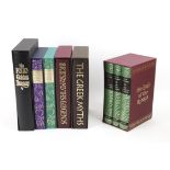 Set of Folio Society books, to include: J. R. R. Tolkien, 'Lord of the Rings' trilogy,