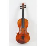 An English violin by Andrew Fairfax, 1979. Based on a model produced by Antonio and Hieronymus