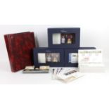 World Stamps in Albums together with Great Britain First Day Covers and Presentation Packs.