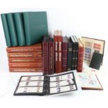 Stamp Collection of Great Britain contained in Albums(22) from 1840 1d Penny Black used,