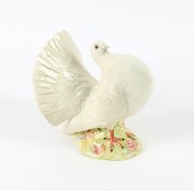 Beswick model of fan tail dove, no. 1614, 15cm