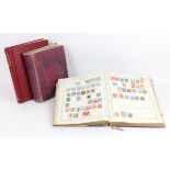 Albums(3) with World Stamps including Great Britain , British Commonwealth and Foreign Mint and