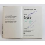 Architekturführer DDR Bezirk Gera. 1st Edition, Gotthard Brandler, Günter Lucke, Heinz Mahn,
