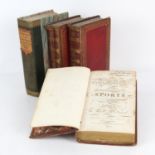 DANIEL W.B. (Rev). Rural Sports, 3 vols 1807 with later supplement 1813.Three volume set published