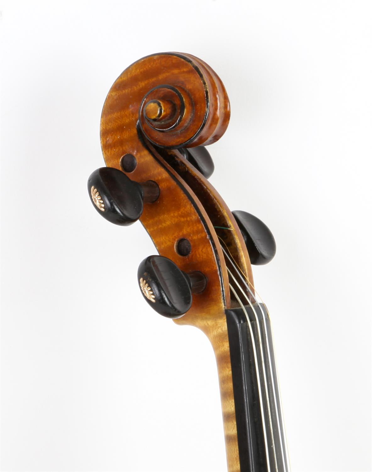 Carlo Giuseppe Oddone. A violin after Stradivari. Labelled Carlo Giuseppe Oddone fece. Torino A. - Image 3 of 39