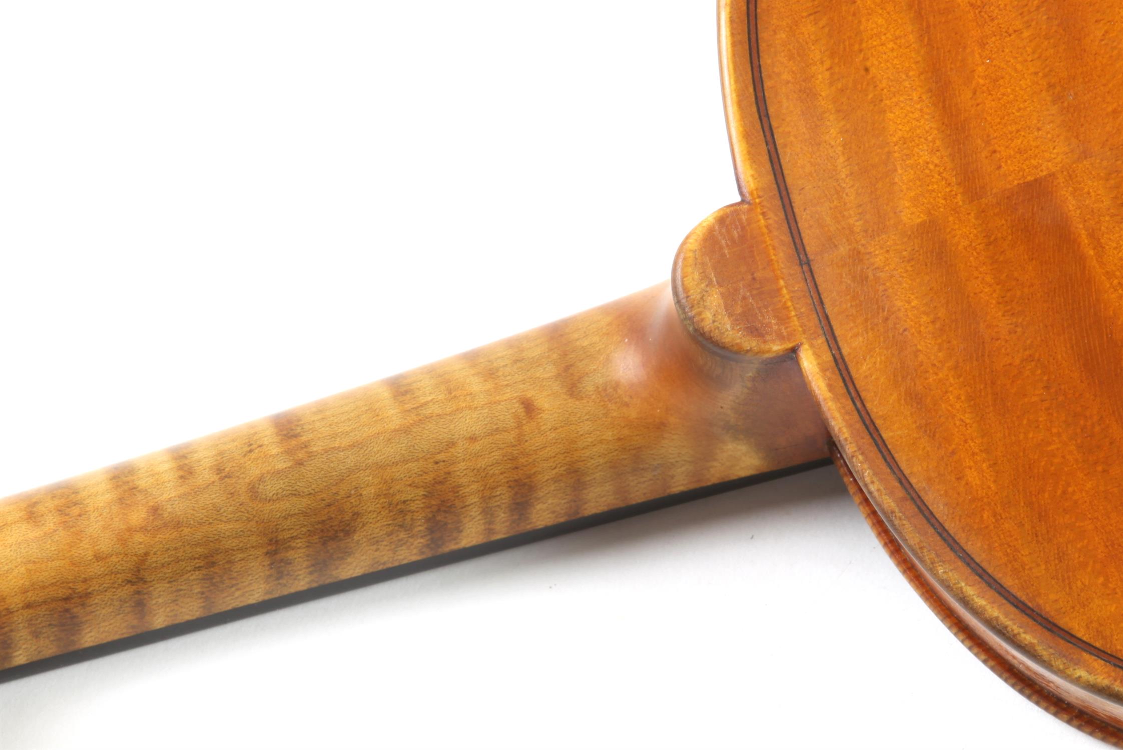 Carlo Giuseppe Oddone. A violin after Stradivari. Labelled Carlo Giuseppe Oddone fece. Torino A. - Image 16 of 39