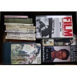 Various books on films and filmmaking. (1 box)