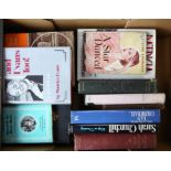 Set of books on actors, including actors' biographies. (1 box)