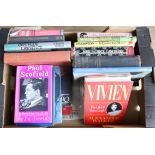 Set of books on actors, including actors' biographies. (1 box)