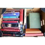 Set of books on actors, including actors' biographies. (1 box)
