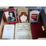 Set of books on mainly theatrical history, etc. (1 box)