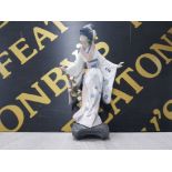 LLADRO FIGURE 5072 TERUKO GEISHA WOMAN