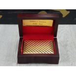 24 CARAT GOLD FOIL PLAYING CARDS IN CASE