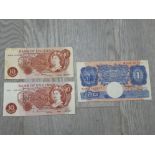 BANK OF ENGLAND CASH NOTES INCLUDING 10 SHILLINGS AND 1 POUND NOTES