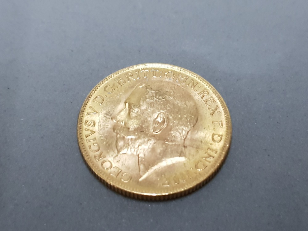 22CT GOLD 1928 FULL SOVEREIGN STRUCK IN SOUTH AFRICA - Image 3 of 3