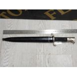 GERMAN STYLE DAGGER WITH EAGLES HEAD IN ORIGINAL SCABBORD, SOMETIMES DESCRIBED AS TRENCH DAGGER,