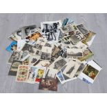 A QUANTITY OF OLD AND NEW POSTCARDS AND PHOTOGRAPHS