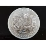 CANADA 2013 FINE SILVER 5 DOLLAR BULLION 1 OUNCE UNC