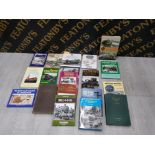 GREAT COLLECTION OF 18 RAILWAY BOOKS INCLUDING GWR THEN AND NOW, RAILWAYS IN CINEMA ETC