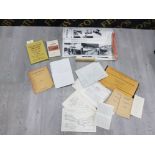 RAIL HISTORY POSTER PACK, THE STOCKTON AND DARLINGTON RAILWAY 1825 ARCHIVE TEACHING PACK AND VARIOUS