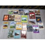 COLLECTION OF RAILWAY BOOKS INCLUDES METROPOLITAN STEAM LOCOMOTIVES, STEAM ON THE CAMBRIAN, THE