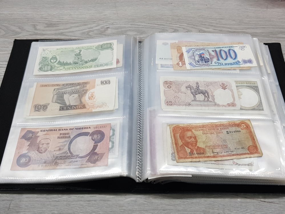 AN ALBUM CONTAINING MISCELLANEOUS WORLDWIDE BANKNOTES INCLUDES BANQUE DU LIBAN STATE OF ERITREA - Bild 5 aus 8