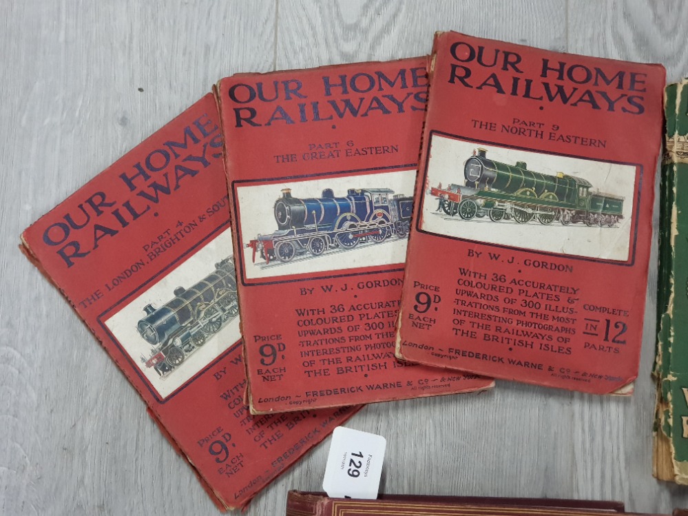 VINTAGE RAILWAY MAGAZINES AND BOOKS INCLUDING OUR HOME, RAILWAY RIBALDRY AND RAILWAY WONDERS OF - Image 3 of 12