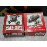 WINGS OF GLORY AND WINGS OF WAR MINATURE PLANES BY ARES AND NEXUS