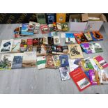 LARGE COLLECTION OF BOOKS INCLUDING NOVELS, HISTORY AND LOCAL INTEREST