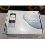 NOKIA 6300 MOBILE PHONE IN BOX AS NEW