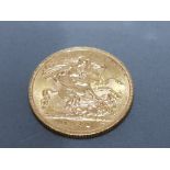 22CT GOLD 1931 FULL SOVEREIGN COIN