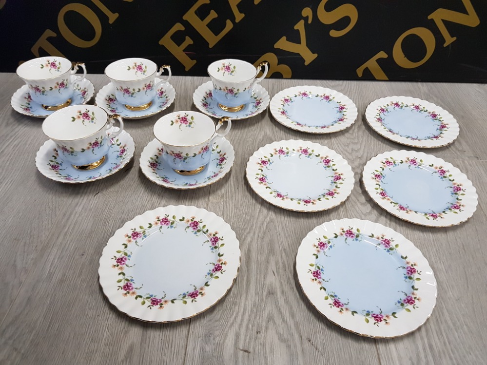 16 PIECE ROYAL ALBERT PART TEA SERVICE