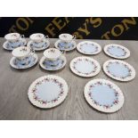 16 PIECE ROYAL ALBERT PART TEA SERVICE