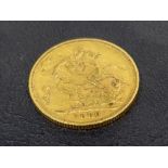 22CT GOLD QUEEN VICTORIA YOUNG HEAD FULL SOVEREIGN 1880