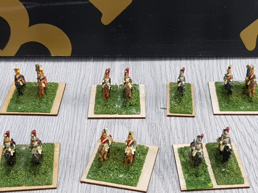 FRENCH CAVALRY 5TH DRAGOONS AND BLUE LANCERS 25 MM - Image 4 of 6