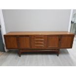 1960S G-PLAN YOUNGER TEAK SIDEBOARD RETRO DANISH G-PLAN FRESCO MID CENTURY 213CMS X 80CMS