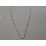 9CT YELLOW GOLD BELCHER CHAIN 51CM 8.3G