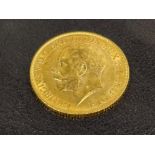 22CT FULL GOLD SOVEREIGN 1911