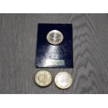 2017 JANE AUSTEN LIMITED EDITION £2 COIN IN CHANGECHECKER PACKET TOGETHER WITH 1908-2008 LONDON