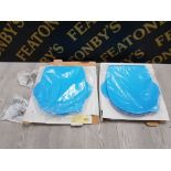 2 BLUE TOILET SEATS FOR KIDS IN BOX WITH FITTINGS