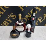 4 BOTTLES OF ALCOHOL INCLUDING 2 ROSE WINES MATEUS AND PORTUGUESE TABLE WINE WITH 2 BOTTLES OF