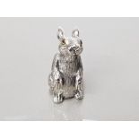 STERLING SILVER RABBIT FIGURE 14.6G