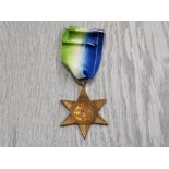 ATLANTIC STAR ORIGINAL UK MEDAL 1939-1945 IN GOOD CONDITION WITH RIBBON